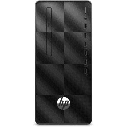 HP 290 G4 i3-10100 Micro Tower Intel® Core™ i3 8 GB DDR4-SDRAM 256 GB SSD FreeDOS PC Nero